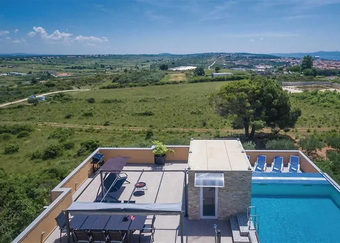 Panorama With Rooftop Pool * Ploce (Zadar)